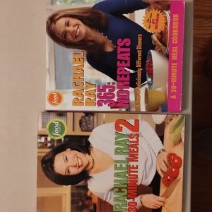 2 Rachel Ray Cookbooks. Rachel Ray 365: No Repeats; Rachel Ray 30 Minute Meals 2
